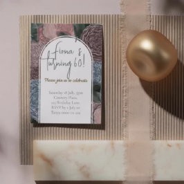 Convites Aniversário Convidado em Florestas de Deep Hued