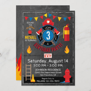 Convites Aniversário da engrenagem e do crachá do