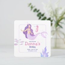 Aniversário da Festa de aniversário de Sereia Viol