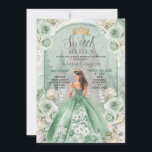 Convites Aniversário da Floresta Verde de 16 Sagos<br><div class="desc">Doce Sessenta Sábios Floresta Verde Aniversário. Mis Quince Anos,  15 Birthday.</div>