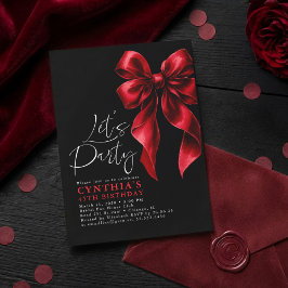 Convites Aniversário da Gala Elegante do Arco Vermelho e Ne