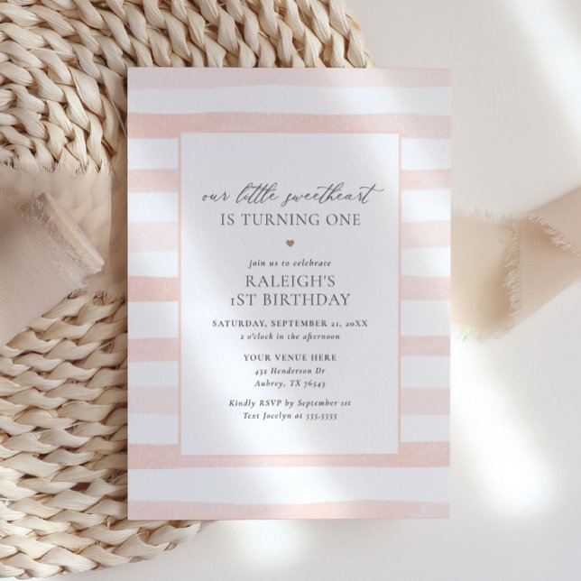 Convites Aniversário da Garota dos Namorados Swetheart (Criador carregado)