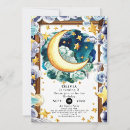Convites Aniversário da Lua Mágica