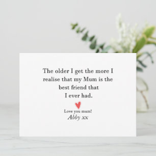 Convites Aniversário da Mamãe Dia das Mães Presente Persona