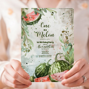 Convites Aniversário da Melancia das ruas