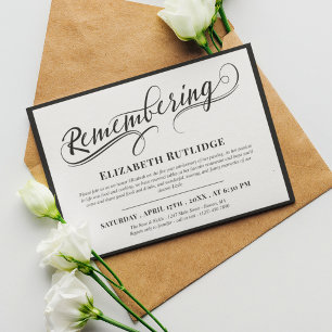 Convites Aniversário da Morte Branca Negra