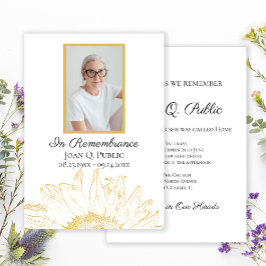 Convites Aniversário da Morte Gráfica Amarela