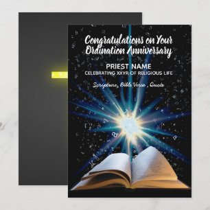 Convites Aniversário da Ordenação do Padre - QUAISQUER A