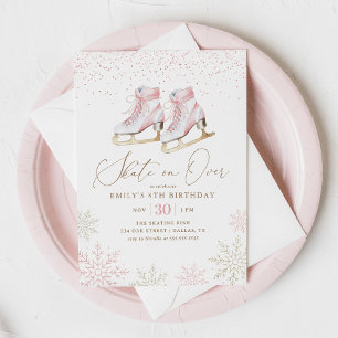 Convites Aniversário da Rapariga de Gelo do inverno