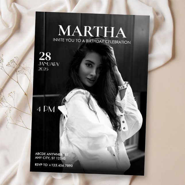 Convites Aniversário da revista Modern Photo (Criador carregado)