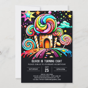 Convites Aniversário da Terra Marinha do Poço Personalizado