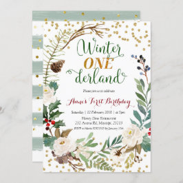 Convites Aniversário da Terra Natal de Onederland