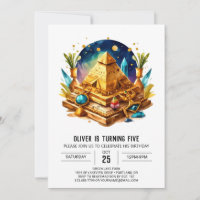 Aniversário das Pirâmides de Aquarela Egípcias