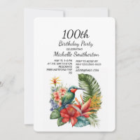 Aniversário de 100 anos do Beija-flor Floral Tropi