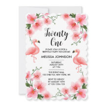 Aniversário de 21 anos da Flora Flamingo Flamingo,