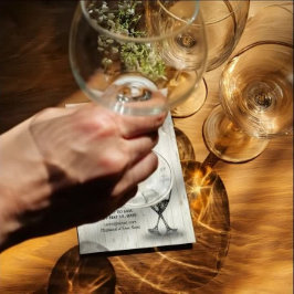 Convites aniversário de 21 anos de Festas de Champanhe Ócul