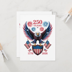 Convites Aniversário de 250 anos 250 Anos EUA 1776