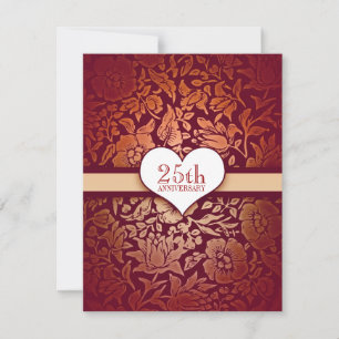 Convites aniversário de 25 anos