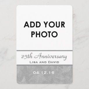 Convites Aniversário de 25 Anos de Casamento Folhas Pratead