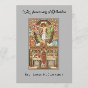 Convites Aniversário de 25 anos de Ordenação Sacerdotal