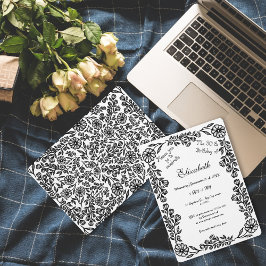 Convites Aniversário de 30 anos bobotânico branco e preto