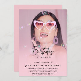 Convites aniversário de 30 anos convida Foto de Janto de An