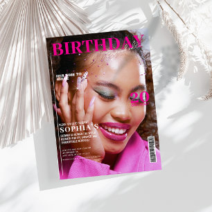 Convites Aniversário de 30 anos de cobrir da Revista Rosa E