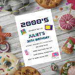Convites aniversário de 30 anos de vazio de festas Soiree d<br><div class="desc">Abrace a Nostalgia com os antigos convites para aniversário de 30 anos do Partido 2000!" Estes convites são um sinal para a era inesquecível do início dos anos 2000, fazer-os o tema perfeito para a celebração do seu aniversário de 30 anos. Apresentando um espaço de vazio para seus detalhes pessoais...</div>