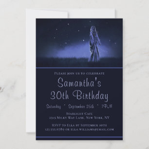 Convites aniversário de 30 anos de Wanderer Starlight