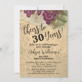 Convites aniversário de 30 anos nos aplaude até 30 anos de