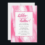 Convites Aniversário de 30 anos Rosa Quente Mais Velho, Mai<br><div class="desc">Celebre o marco de virar 30 com nosso incrível convite para aniversário de 30 anos "Mais Velho, Mais Sabedor, Mais Quente". Este convite elegantemente desenhado captura a essência de inserir um novo capítulo na vida com estilo e graça. Com um desenho abstrato minimalista e um esquema de cores cativante de...</div>