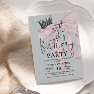 Convites Aniversário de 35 anos ⎮ Festa de Aniversário com