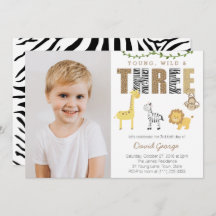 Aniversário de 3 anos da Selva Safari Selvagem par