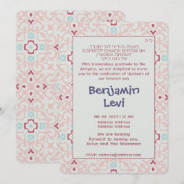 Convites Aniversário de 3 anos de Upsherin First Haircut Ju