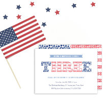 Aniversário de 3 anos do Patriótico Red White Blue