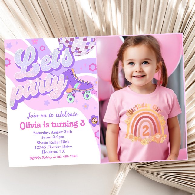 Convites Aniversário de 3 anos do Vamos do cilindro do Disc (Criador carregado)