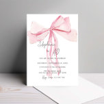 Convites Aniversário de 40 anos de Arco de afinidade rosa c<br><div class="desc">Projetado para coordenar com a nossa coleção de Frisos Rosa, este convite de aniversário apresenta uma bela fita-seda em tons rosa-d'água. Para personalização mais avançada deste design, por exemplo, alteração do layout, da fonte ou do tamanho do texto, clique no botão "PERSONALIZAR" acima. Por favor, entre em contato comigo para...</div>