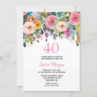 Aniversário de 40 anos de Festas de Mulheres Convi