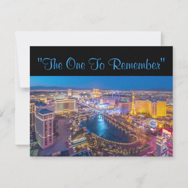 Convites Aniversário de 40 anos de Vegas (Frente)