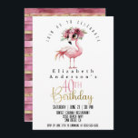 Convites Aniversário de 40 anos Flamingo cor-de-rosa<br><div class="desc">Glamor Rosa Flamingo aniversário de 40 anos Convite Para Mulheres. Fácil De Alterar O Texto De Exemplo Para Si, Clicando Em Personalizar. Clique Em Personalizar/Editar Com A Ferramenta Design Para Alterar O Tipo De Fonte, A Cor Da Fonte, O Tamanho Da Fonte Ou Para Adicionar/Excluir/Alterar O Texto Ou Os Elementos...</div>