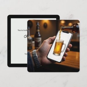 Convites aniversário de 40 anos Party Beer Mug