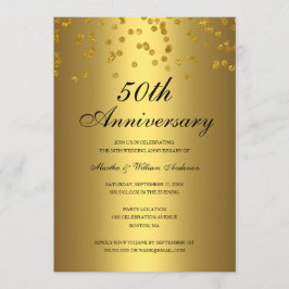 Convites Aniversário de 50 anos de Casamento em Confetes Pr