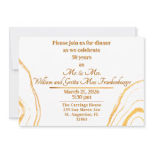 Aniversário de 50 anos de Casamento Festa de Anive