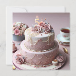 CONVITES ANIVERSÁRIO DE 5 SOFISTICADO