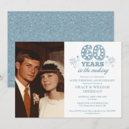 Convites Aniversário de 60 anos de casamento foto em produç