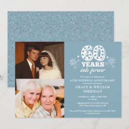 Convites Aniversário de 60 anos de casamento Into Forever 2