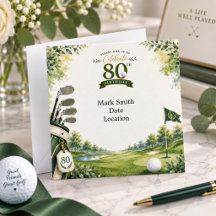 Aniversário de 80 anos de Golfe