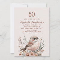Aniversário de 80 anos do Brown Bird