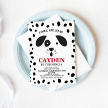 Aniversário de Aniversário do Ponto Negro e Branco