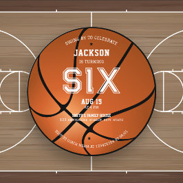 Convites Aniversário De Basquete Em Qualquer Idade